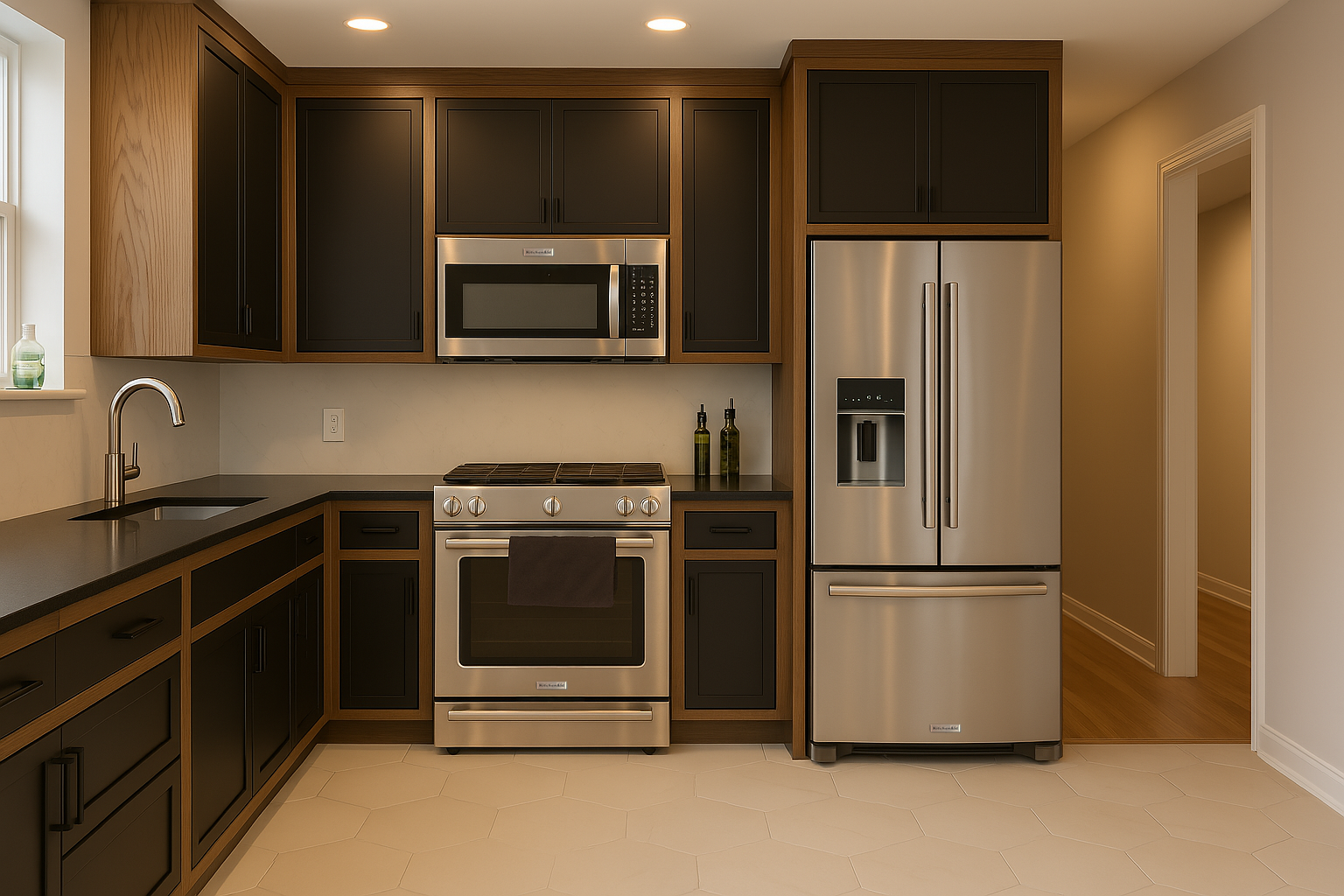 Custom Kitchen Cabinetry by TCS Fine Woodworking